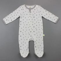ls zipsuit with feet little stars
