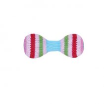 dumbbell-rattle-fashion stripe