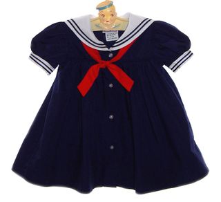 Petit Ami Navy Sailor Dress