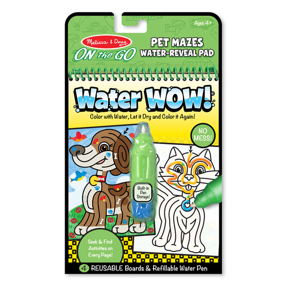 Water Wow! Pet Mazes – On the Go Travel Activity