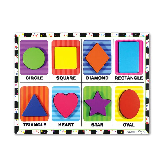 Shapes Chunky Puzzle – 8 Pieces