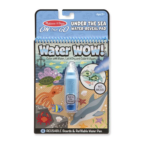 Water Wow! – Under The Sea Water Reveal Pad – On the Go Travel Activity